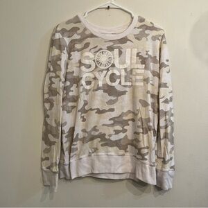 SoulCycle Camo Sweatshirt